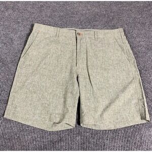 Orvis Shorts Mens 38 Gray Flat Front Lightweight Hiking Fishing Outdoors Comfort